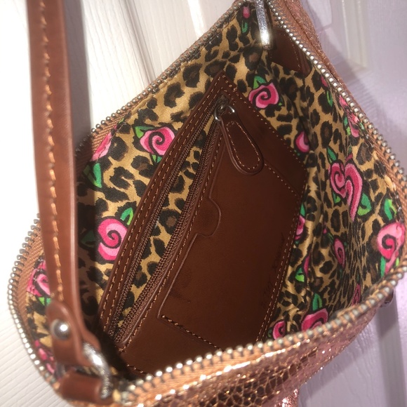 Betsey Johnson Rose Gold Shimmer Handbag - Picture 3 of 3